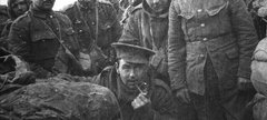 NHY089 - NH in the trenches on the extreme right of 7th Div Front near Rouges Bancs February 1915