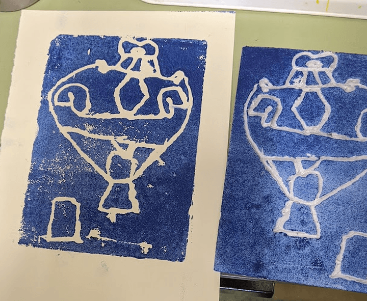 Examples of printmaking