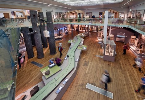 Visitors at a public engagement event