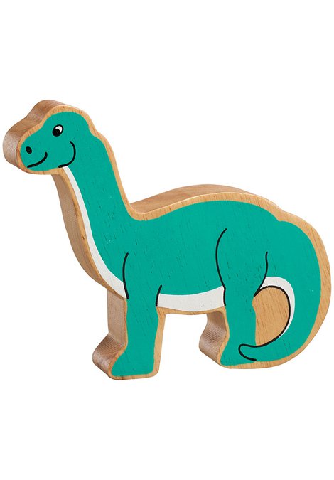 Wooden Diplodocus Toy