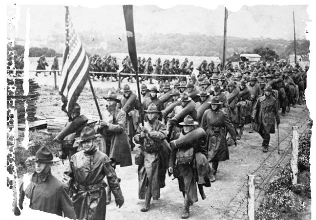 American soldiers WWI