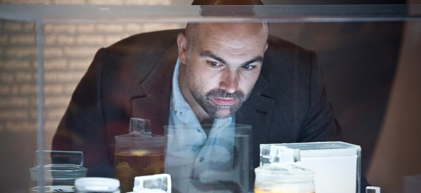 Keeper of Biology Dan Gordon