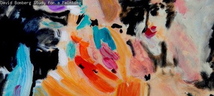 David Bomberg, Study for a Painting