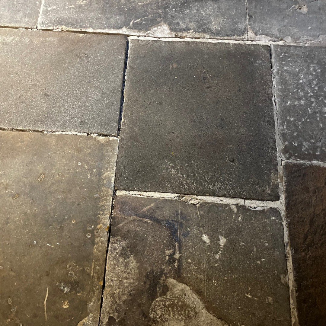 Paved stone flooring Paved stone flooring