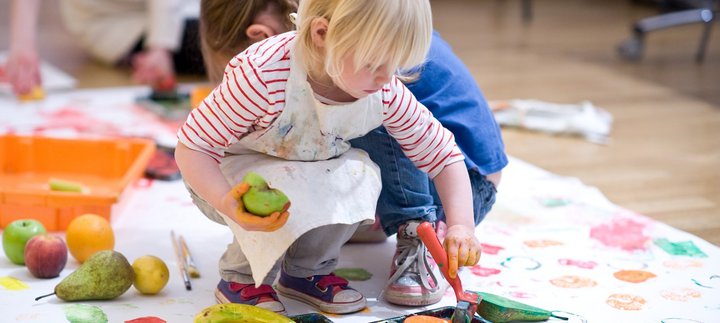 Little artist messy (landscape)