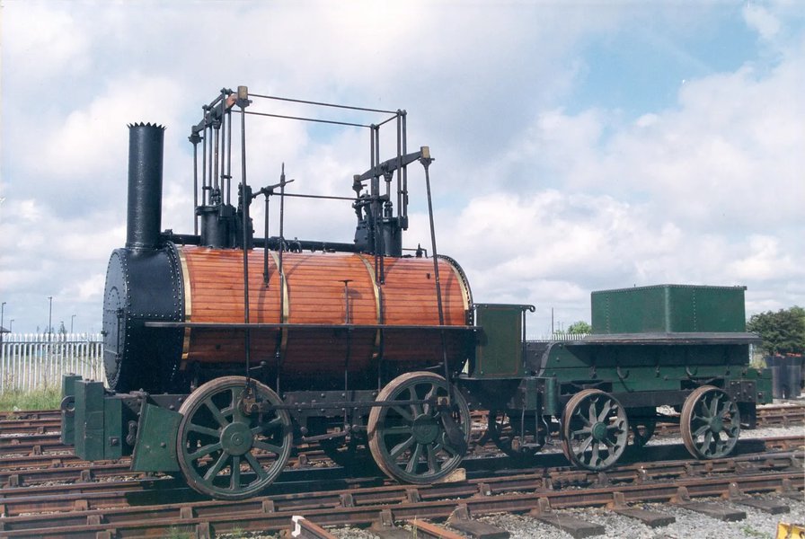 The Killingworth Billy built by George Stephenson in 1816 is the world’s third-oldest surviving steam locomotive. Today Billy is on display at Stephenson Steam Railway in North Shields