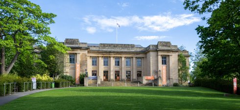 Great North Museum on a sunny day