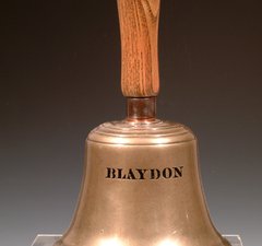 Handbell with Blaydon inscribed