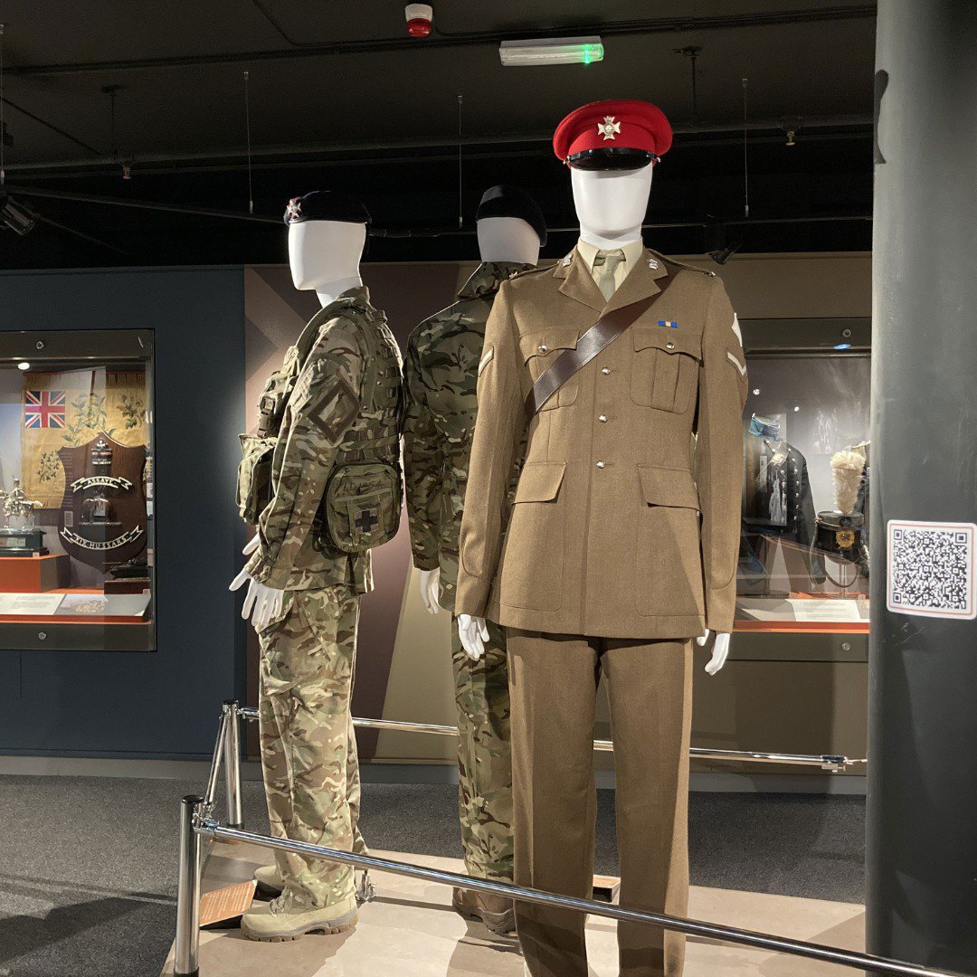 Mannequins wearing military uniforms Mannequins wearing military uniforms