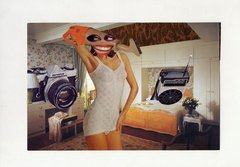 Linder Untitled, 1977,  Photomontage framed size 30 x 38 cm image size 13.6 x 21 cm, 5 3/8 x 8 1/4 ins  © Linder Sterling. 