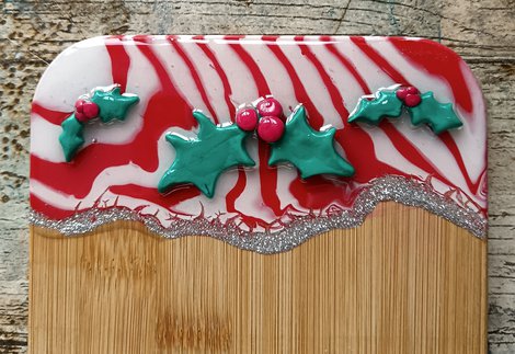 Christmas serving board
