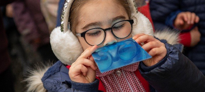 Child in Woodland Walk area