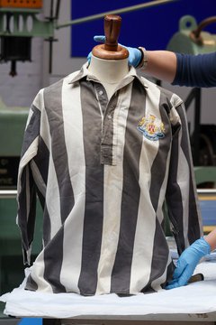 Jackie Milburn's NUFC football shirt 1951-52
