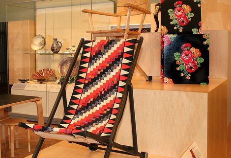 Craft objects in the Designs for Life gallery