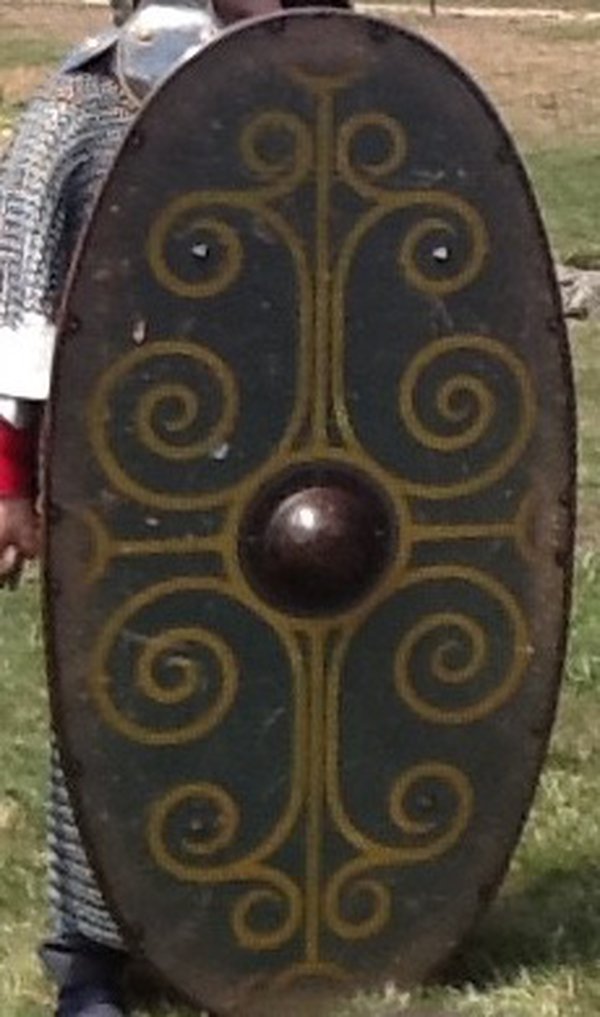 Roman auxiliary soldier's shield