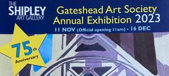 Gateshead Arts Society Annual Exhibition 2023 poster