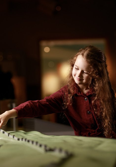Girl in Hadrian's Wall gallery