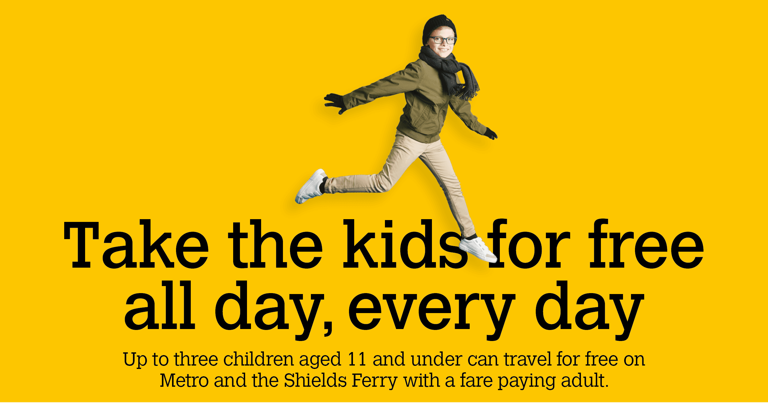 Take the kids for free all day, every day