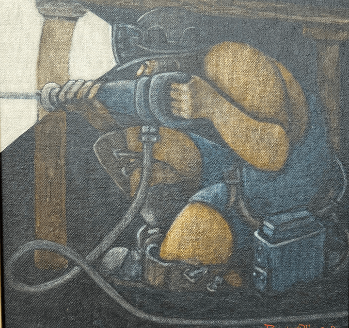 The Windy Pick, Oil on Canvas, 2019 