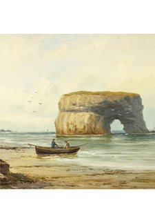 Marsden Rock Greetings Card