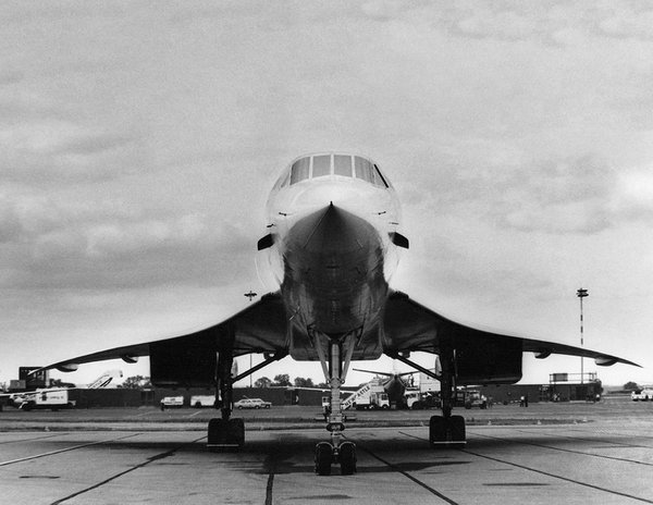 1980s Concorde - Newcastle International Airport 1980s Concorde - Newcastle International Airport