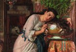 Isabella and the Pot of Basil by William Holman Hunt 