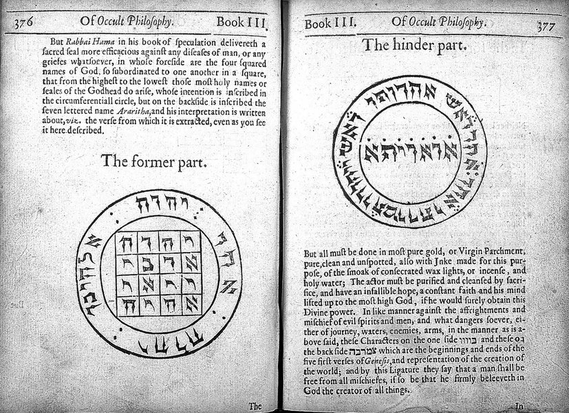 Three books of occult philosophy / Written by Henry Cornelius Agrippa of Nettesheim. Translated out of the Latin into the English by J.F[reake]. 