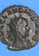 A Roman coin