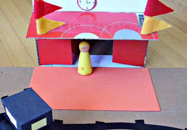 Make a train station