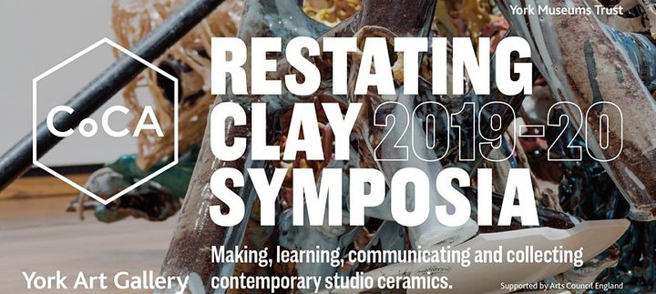 curating ceramics advert