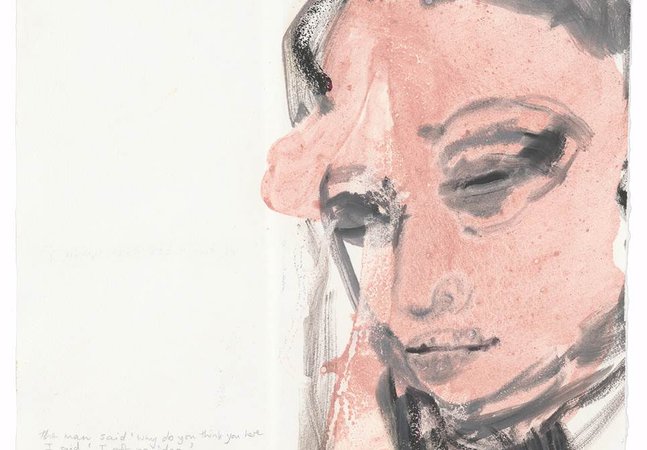 Back To  by Marlene Dumas 