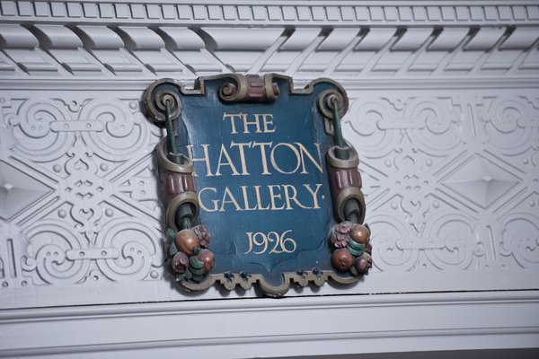 The Hatton Gallery 1926 sign
