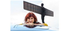 Jeremy Abrahams - Irena Mujacic at the Angel of the North