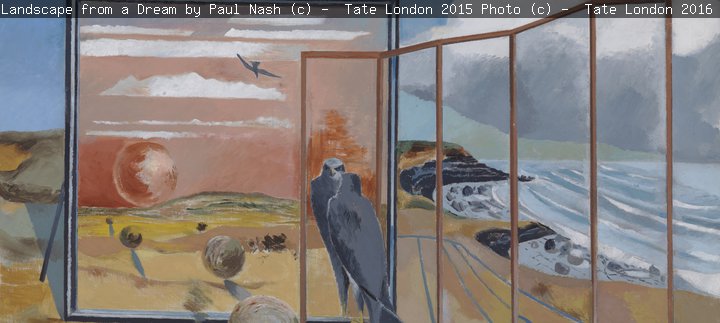 Landscape from a Dream by Paul Nash © Tate, London 2015