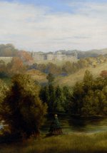 'Wentworth Woodhouse', William Cowen, oil on canvas, Hatton Gallery