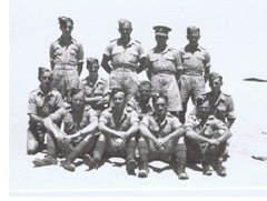 Some of the few Northumberland Hussars who escaped from Crete in 1941, pictured in Egypt, 1942