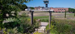 Segedunum fort from herb garden