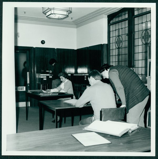 Searchroom, Discovery Musuem, 1970s
