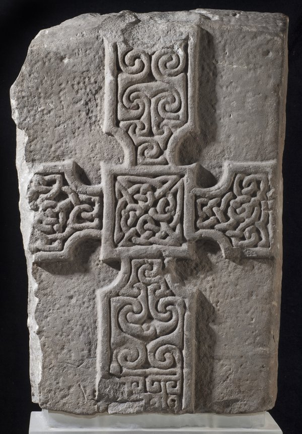 Cross Slab 'X.IB 27', 9th century. Image © National Museums Scotland