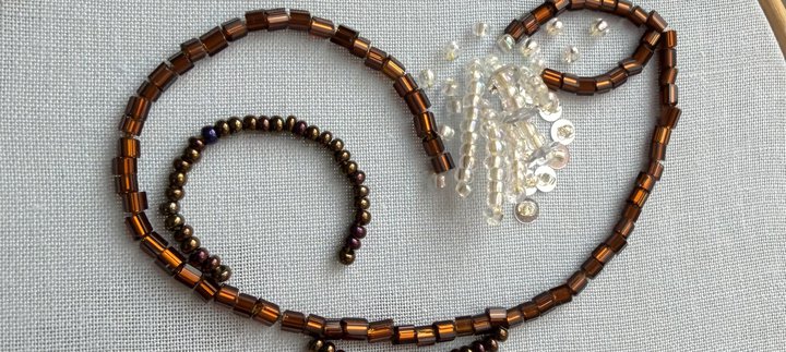 Beading workshop Shell Motif
