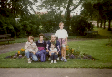 Smajo Beso family - Gosforth 1994