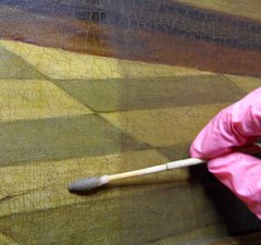 Conserving a painting