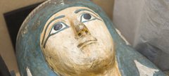 a mummy casket