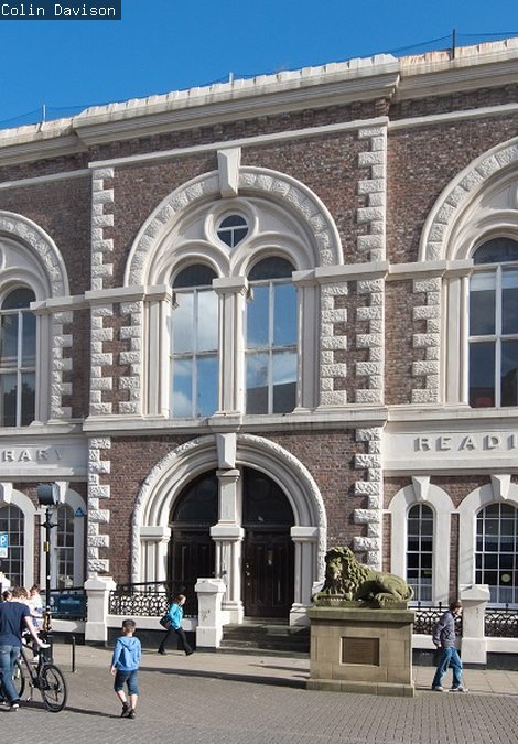 The exterior of South Shields Museum 