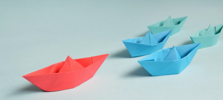 origami boats