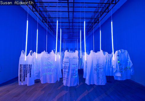Out of the Blue installation image