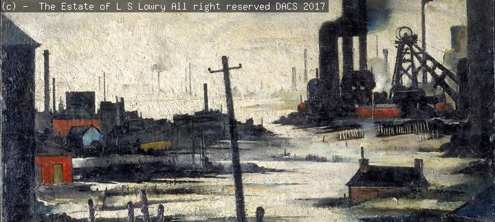 Painting by L.S Lowry