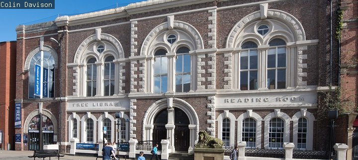The exterior of South Shields Museum 