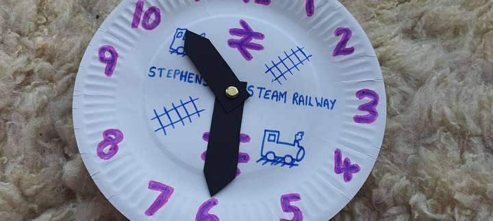 Train Clock Craft
