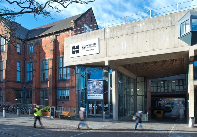 The exterior of the Hatton Gallery.